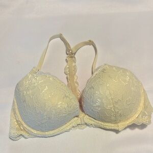 Victoria's Secret Cream Lace Bra Intimates
